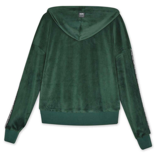 Bodytalk Γυναικεία ζακέτα Velour Full-Zip Hoodie Bodytalk Γυναικεία ζακέτα Velour Full-Zip Hoodie